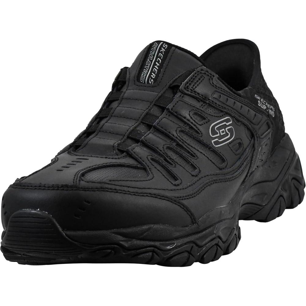 imageSkechers Mens Afterburn M Fit Grill CaptainBlackBlack