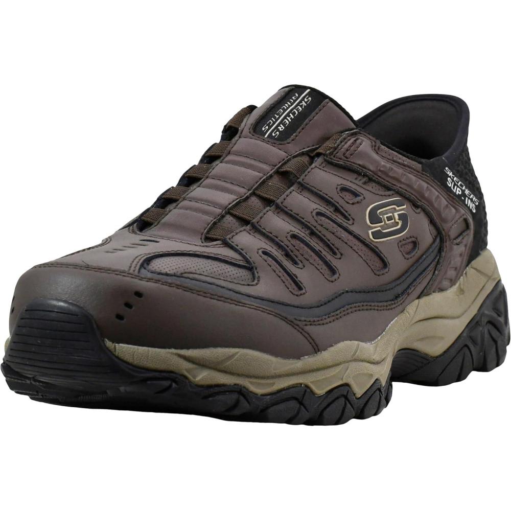 imageSkechers Mens Afterburn M Fit Grill CaptainBrownBlack