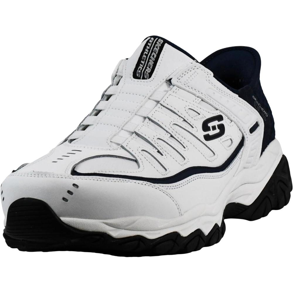 imageSkechers Mens Afterburn M Fit Grill CaptainWhiteNavy