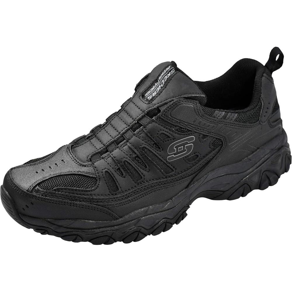 imageSkechers Mens Afterburn M Fit WontedLoaferBlackBlack