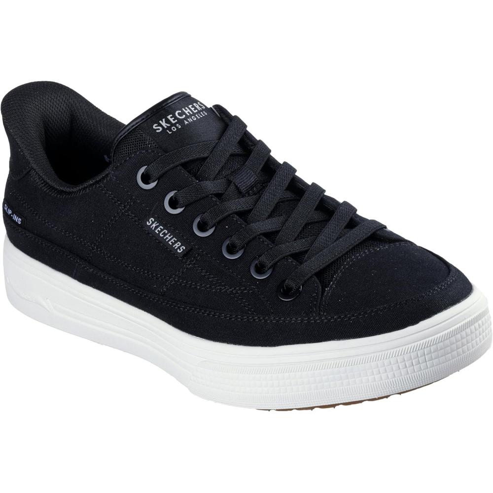 imageSkechers Mens Arch Fit Arcade See Ya There Hands Free SlipinsTrue Black
