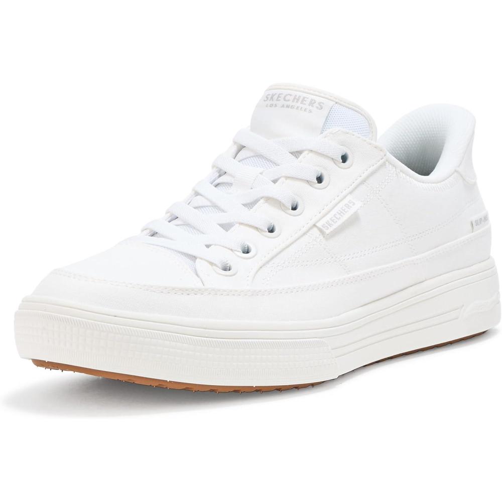 imageSkechers Mens Arch Fit Arcade See Ya There Hands Free SlipinsWhite