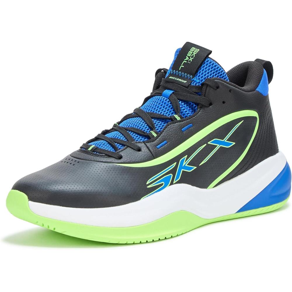 imageSkechers Mens Basketball Skx LeagueBlackBlue