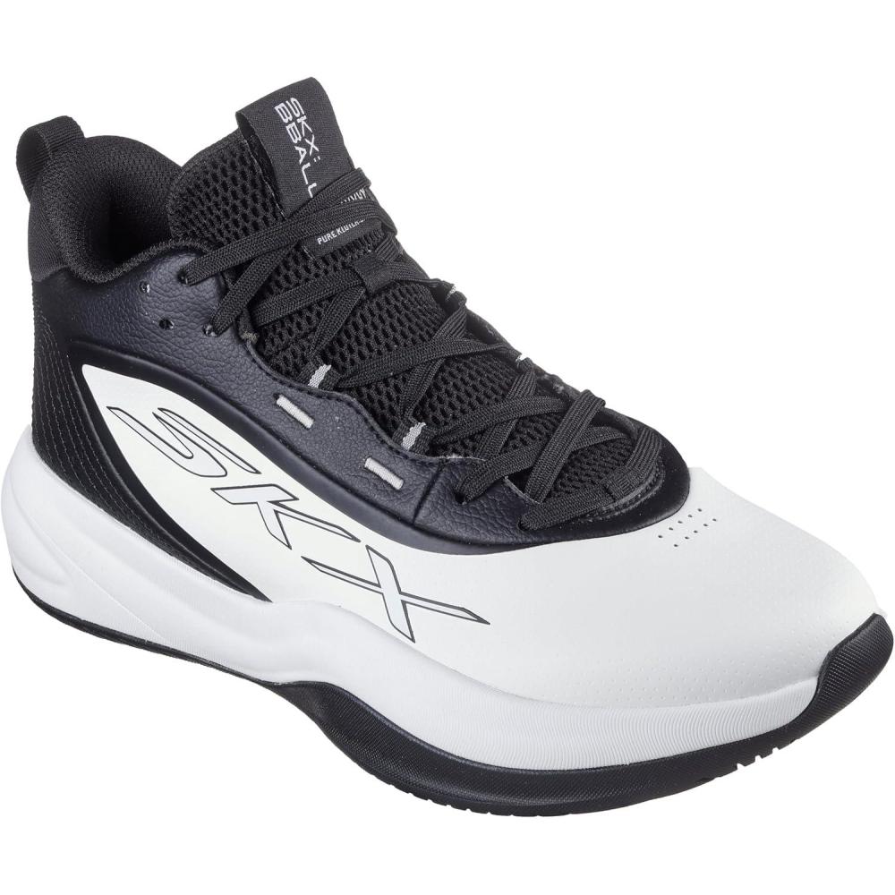 imageSkechers Mens Basketball Skx LeagueWhiteBlack