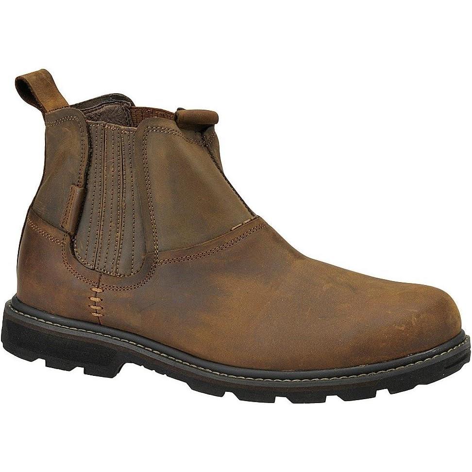 imageSkechers Mens Blaine Orsen Ankle BootDark Brown