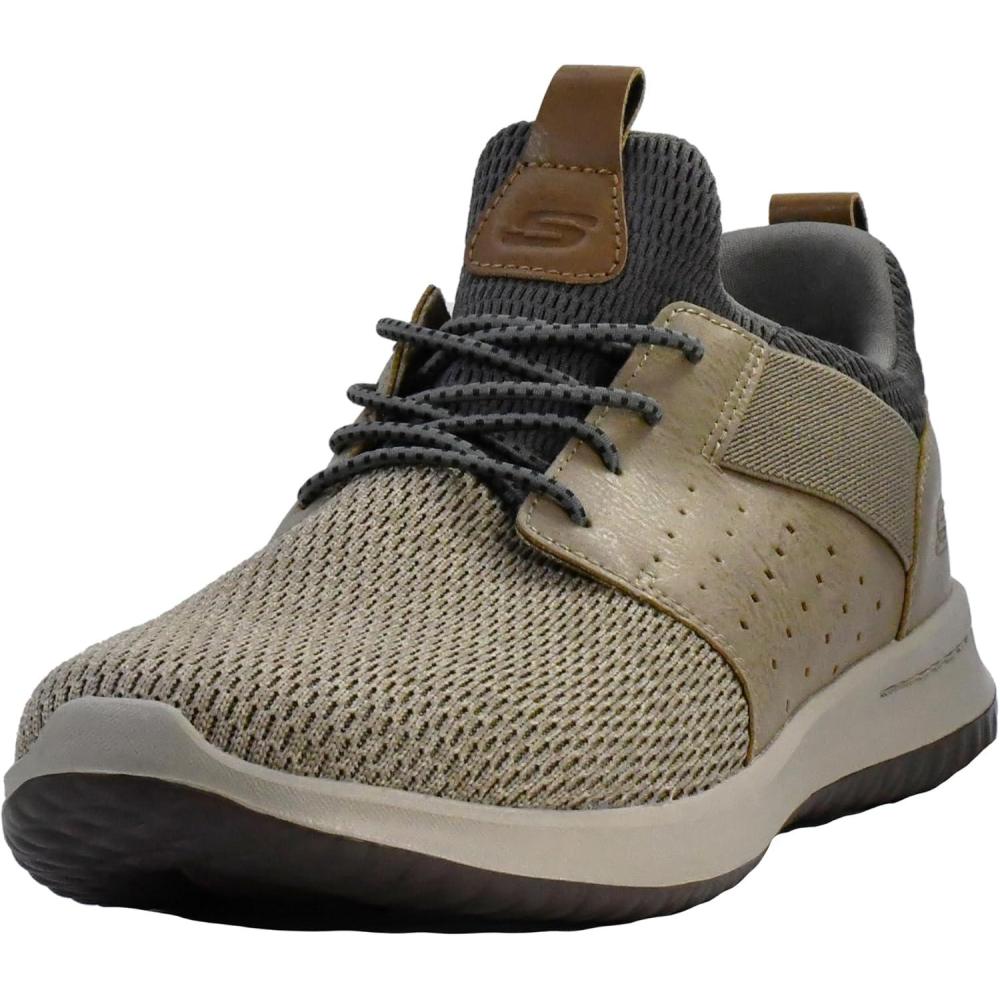 imageSkechers Mens Classic FitDelsonCamden SneakerTaupe