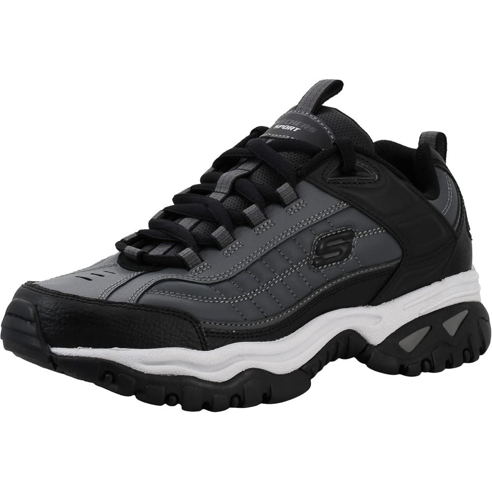 imageSkechers Mens Energy Afterburn SneakersBlackgrey