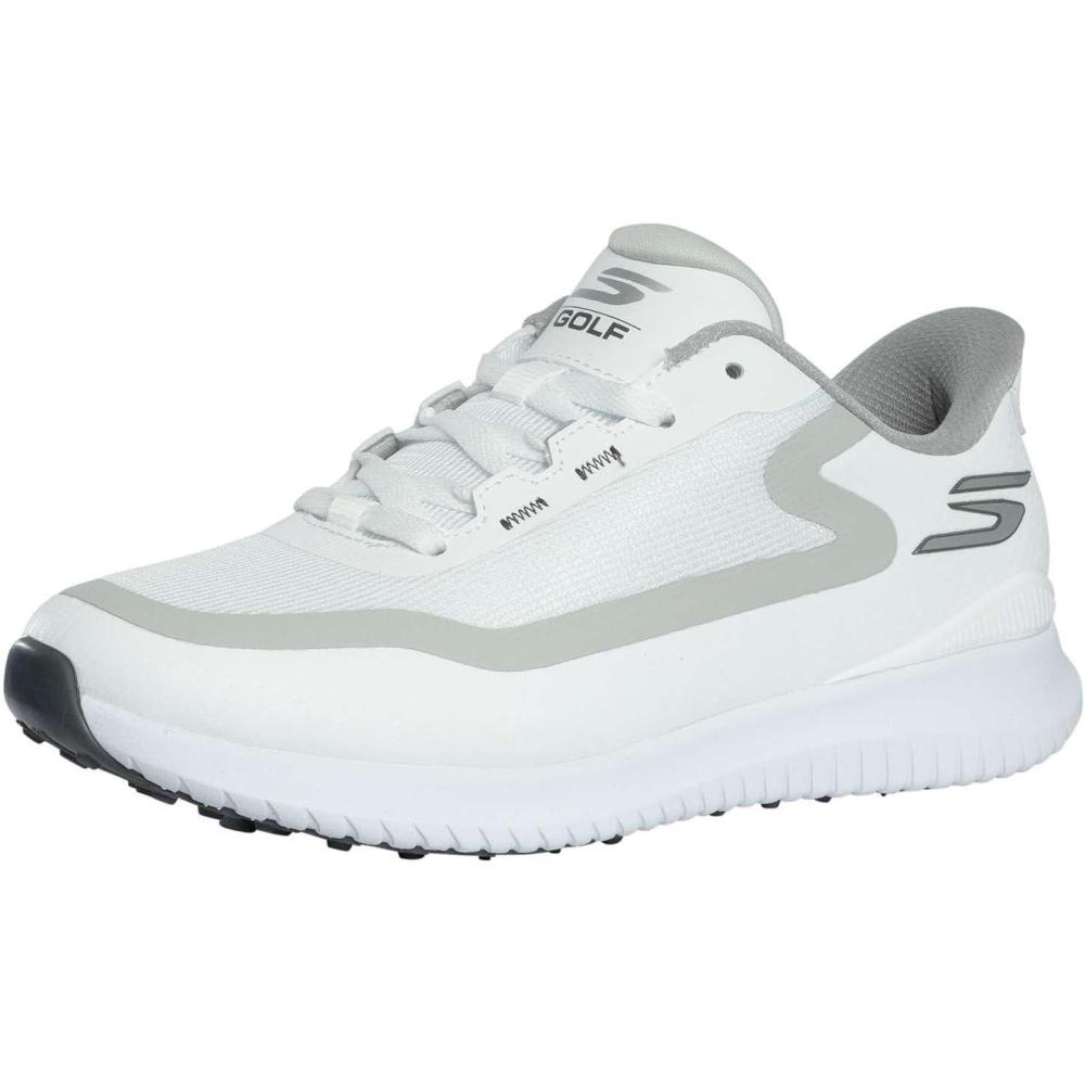 imageSkechers Mens Flight Spikeless Slipin Golf Shoe SneakerWhiteGray