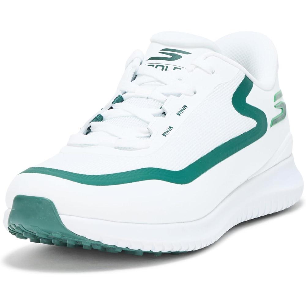 imageSkechers Mens Flight Spikeless Slipin Golf Shoe SneakerWhiteGreen