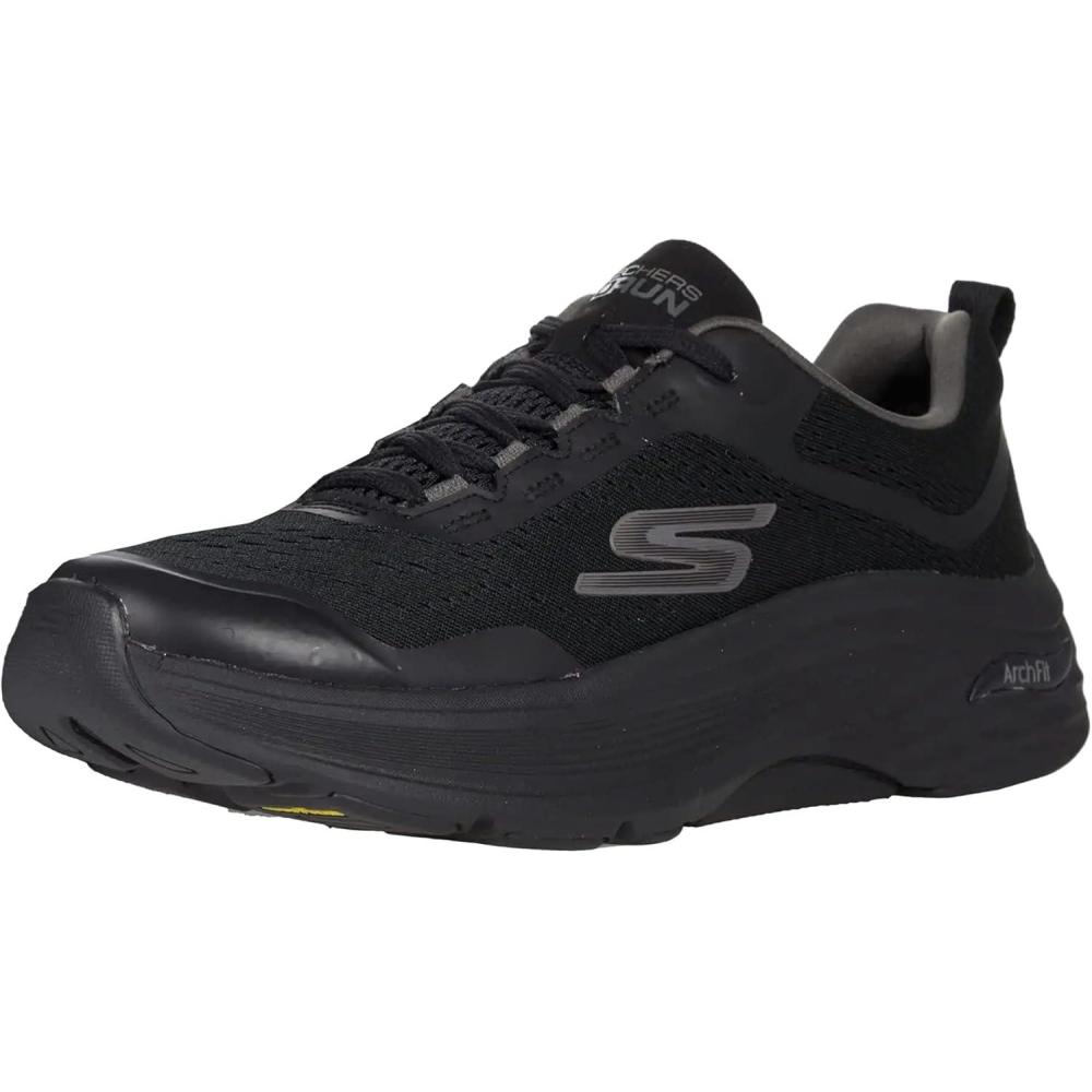 imageSkechers Mens GOrun ConsistentSneakerRugged Man Black Black