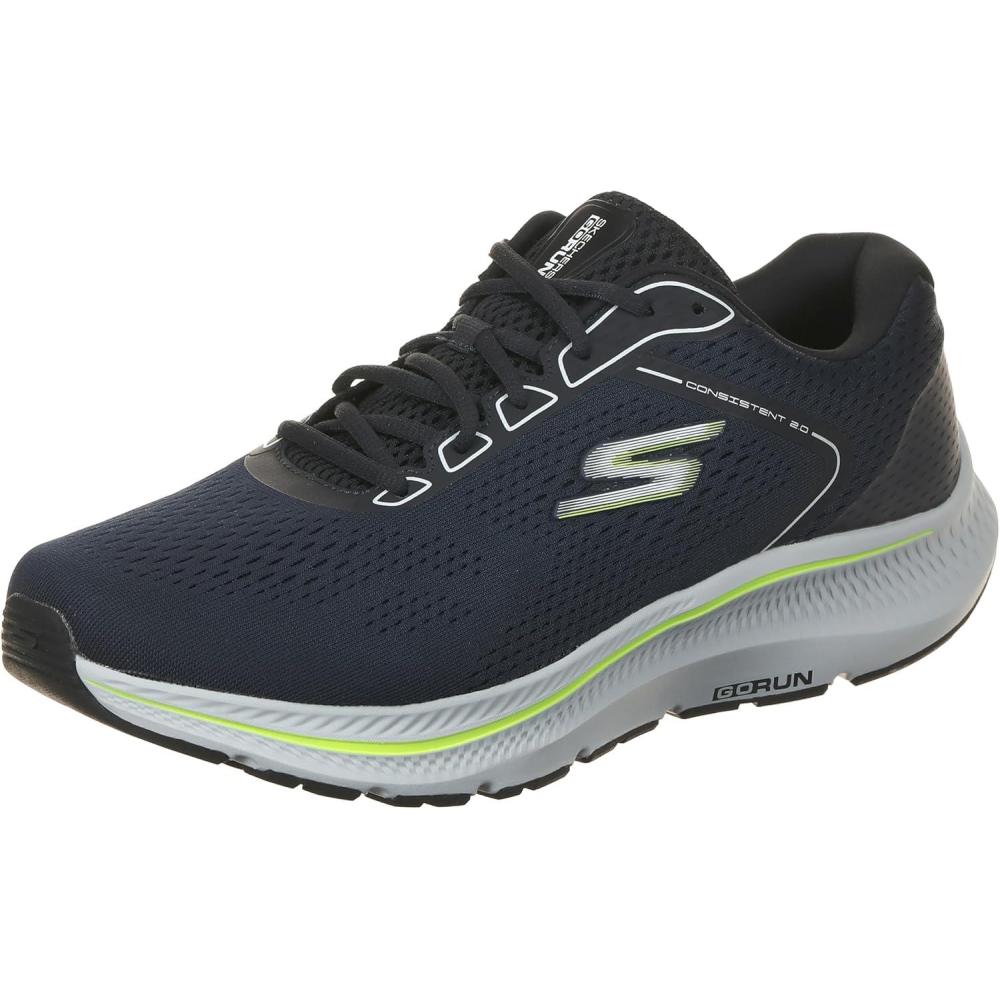 imageSkechers Mens Go Run Consistent 20 Mile MarkerNavy