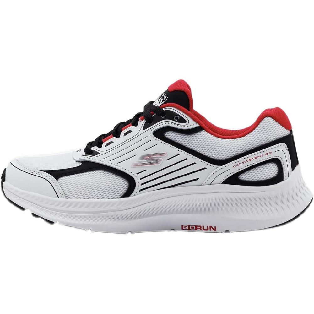 imageSkechers Mens Go Run Consistent 20WhiteBlack