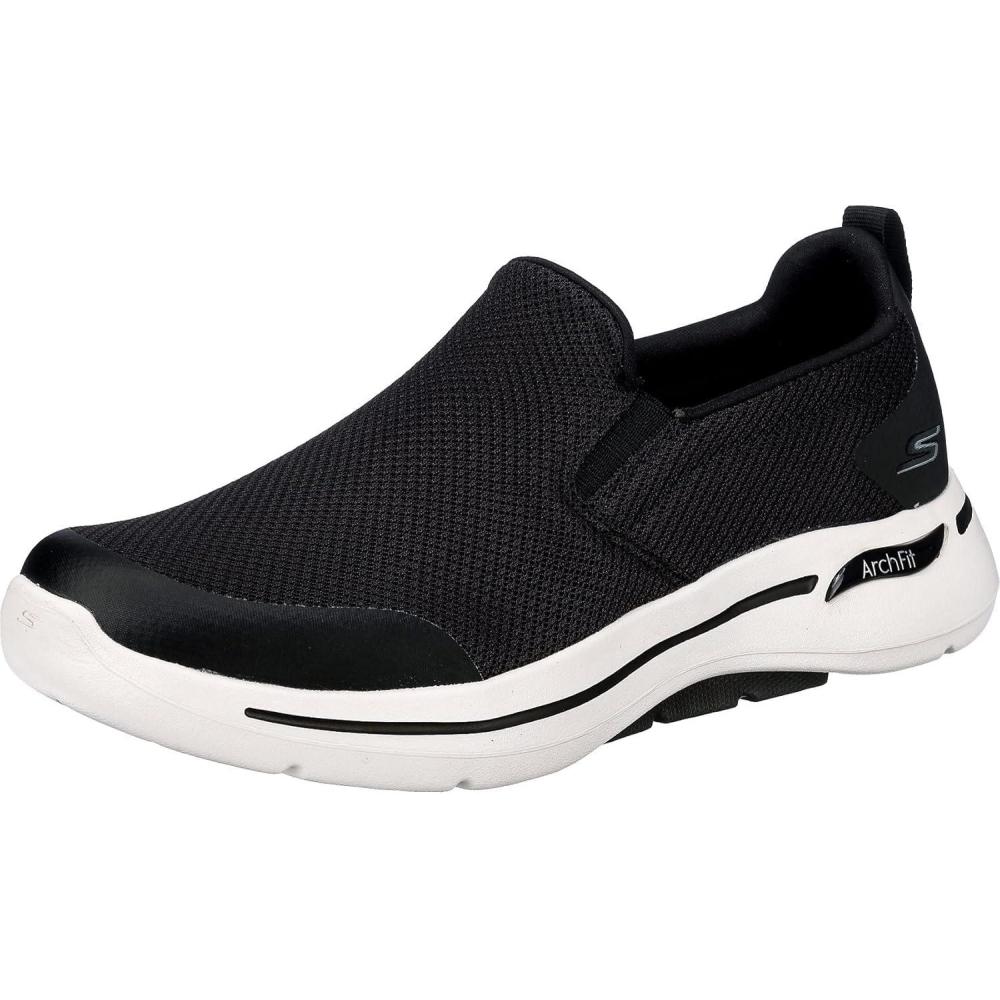 imageSkechers Mens Go Walk Arch Fit Togpath SneakerBlackWhite