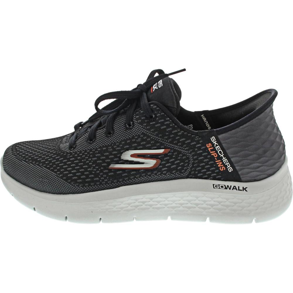 imageSkechers Mens Go Walk Flex New WorldBlackOrange