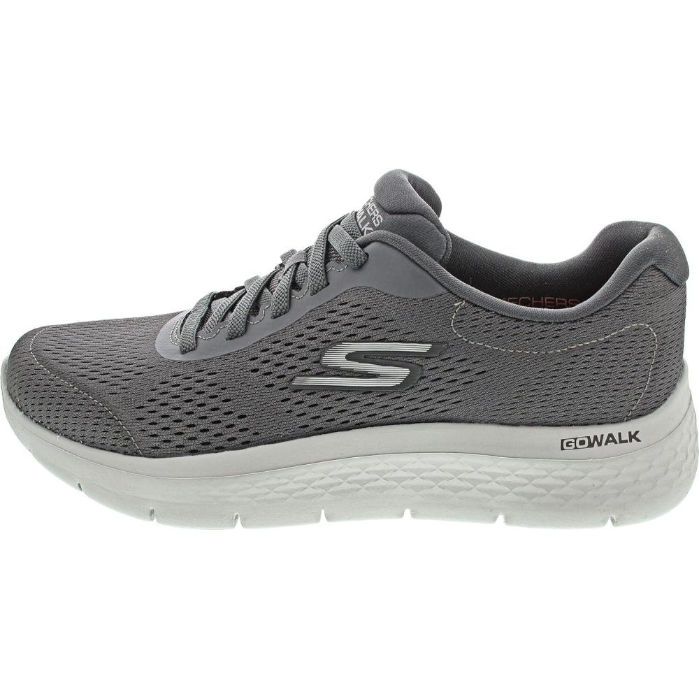 imageSkechers Mens Go Walk Flex RemarkCharcoal Grey