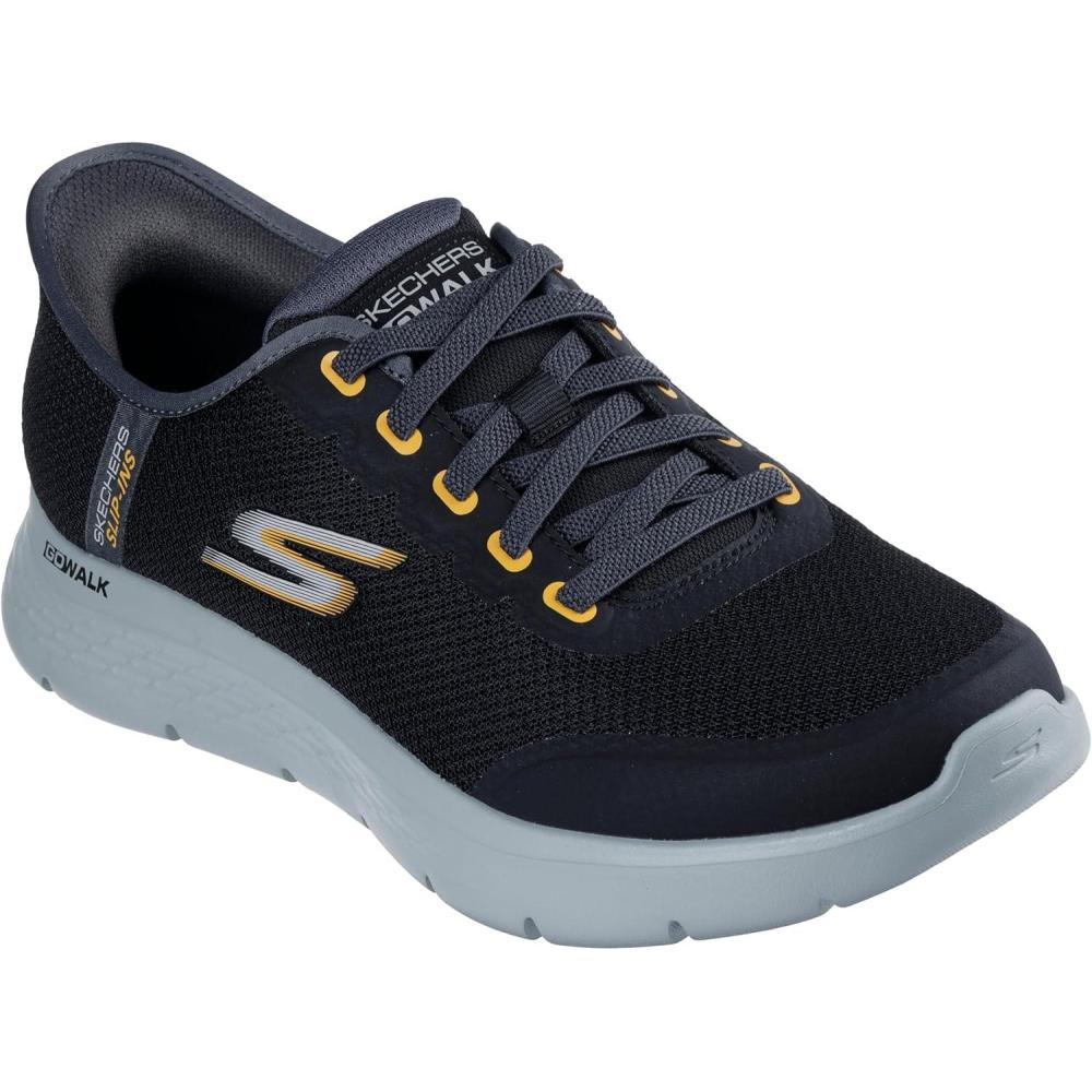 imageSkechers Mens Go Walk Flex Netro Hands Free SlipinsBlack