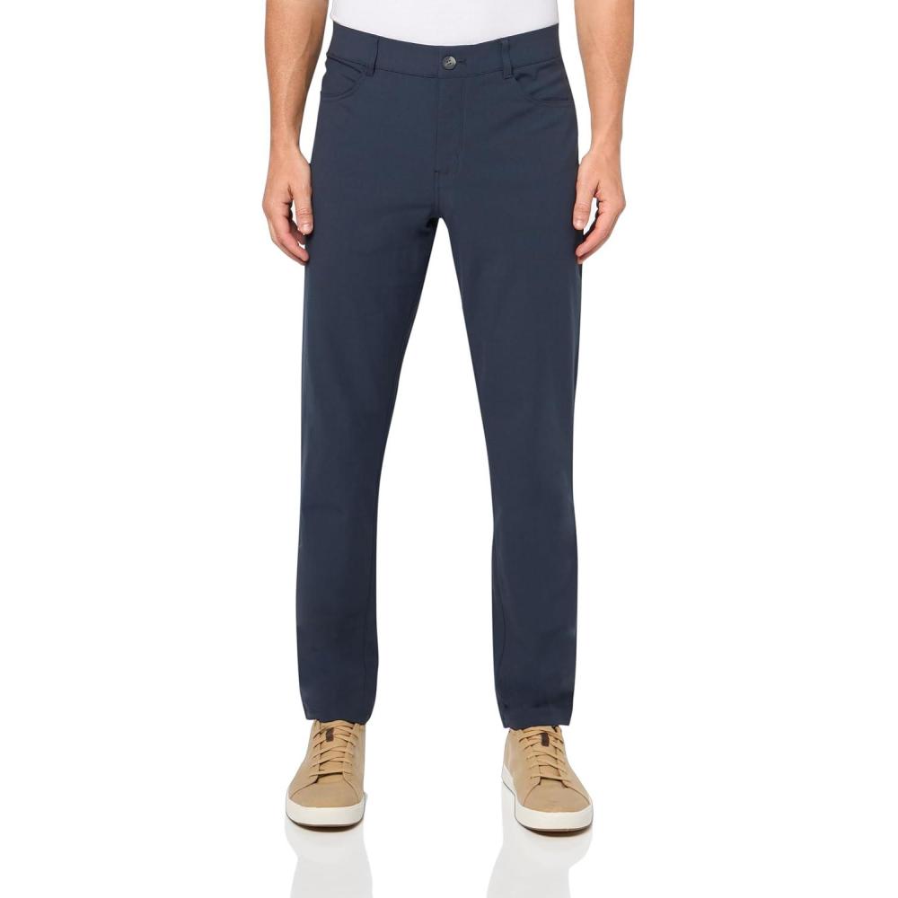 imageSkechers Mens Go Walk Premium 5 Pocket PantCharcoalNavy