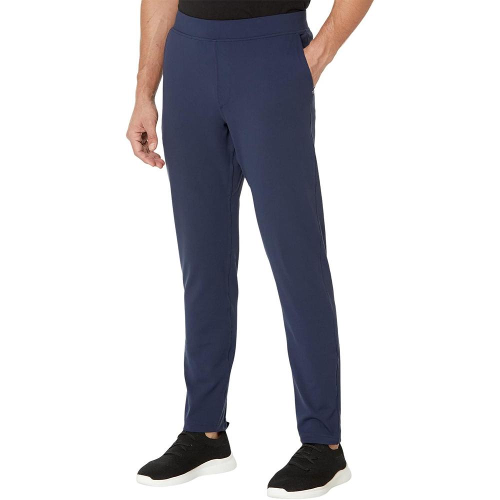 imageSkechers Mens Go Walk Slip Ins Stretchable Tapered Leg PantsBlue Iris