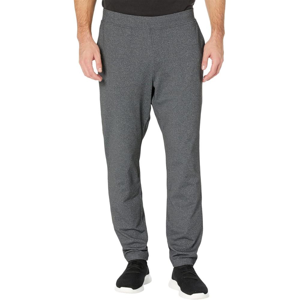 imageSkechers Mens Go Walk Slip Ins Stretchable Tapered Leg PantsHeather Charcoal