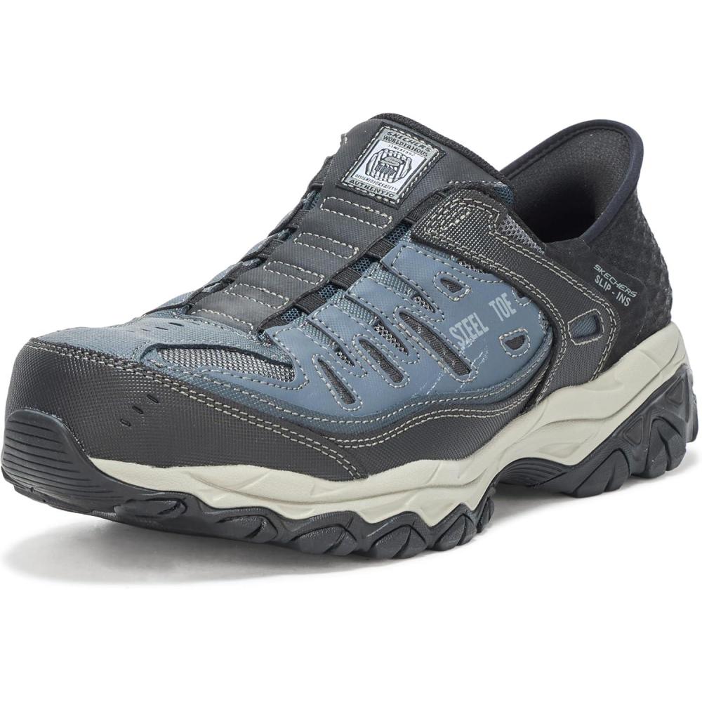 imageSkechers Mens Hands Free Slipins CanktonFaison StNavyGrey