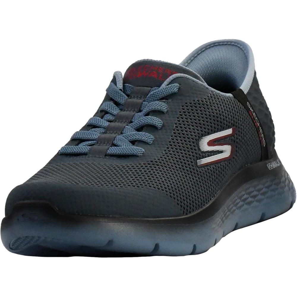imageSkechers Mens Hands Free Slipins Go Walk FlexHands Up SneakerSneakerSlate