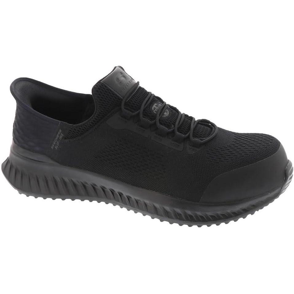imageSkechers Mens Hands Free Slipins Tilido Fletchit Comp ToeBlack