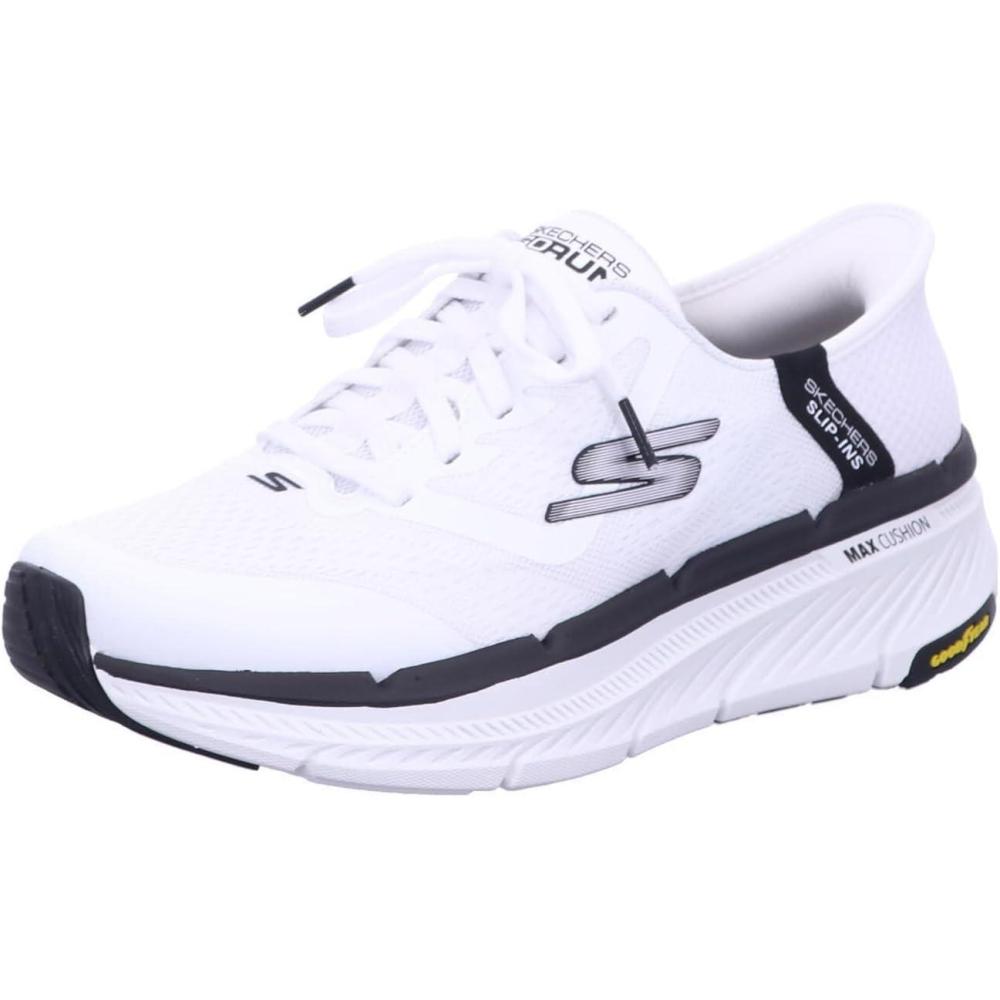 imageSkechers Mens Max Cushioning Premier 20 Ascendant II Hands Free SlipinsWhiteBlack