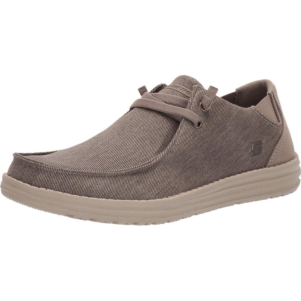 imageSkechers Mens MelsonRaymon Canvas Slip onKhk