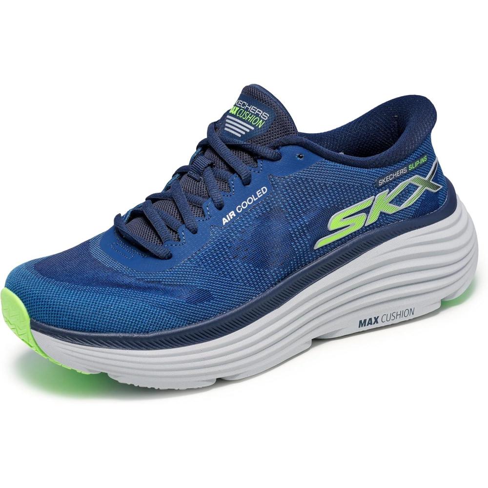 imageSkechers Mens Mens Hands Free Slipins Max Cushioning Endeavour Exciton SneakerNavy