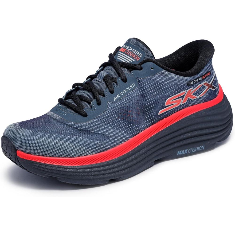 imageSkechers Mens Mens Hands Free Slipins Max Cushioning Endeavour Exciton SneakerSlate