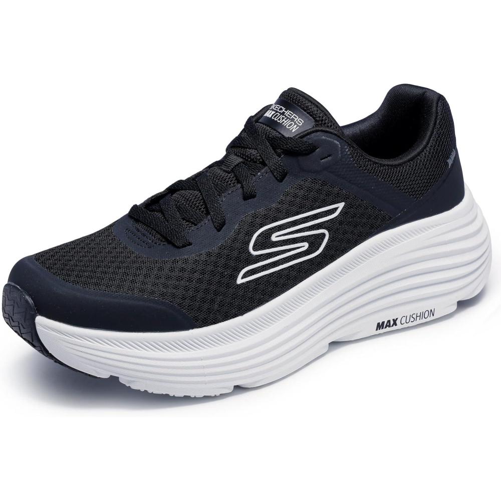 imageSkechers Mens Mens Max Cushioning Endeavour SneakerBlackWhite