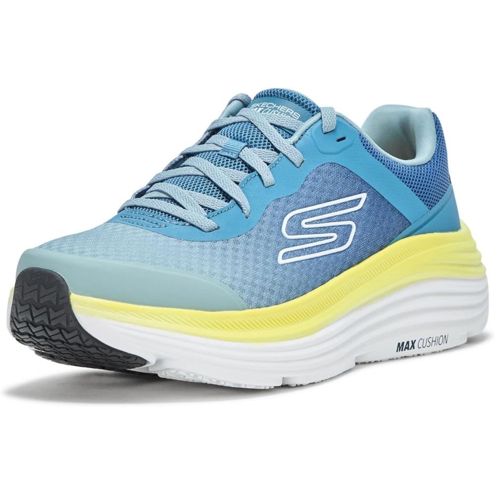 imageSkechers Mens Mens Max Cushioning Endeavour SneakerNavyLime