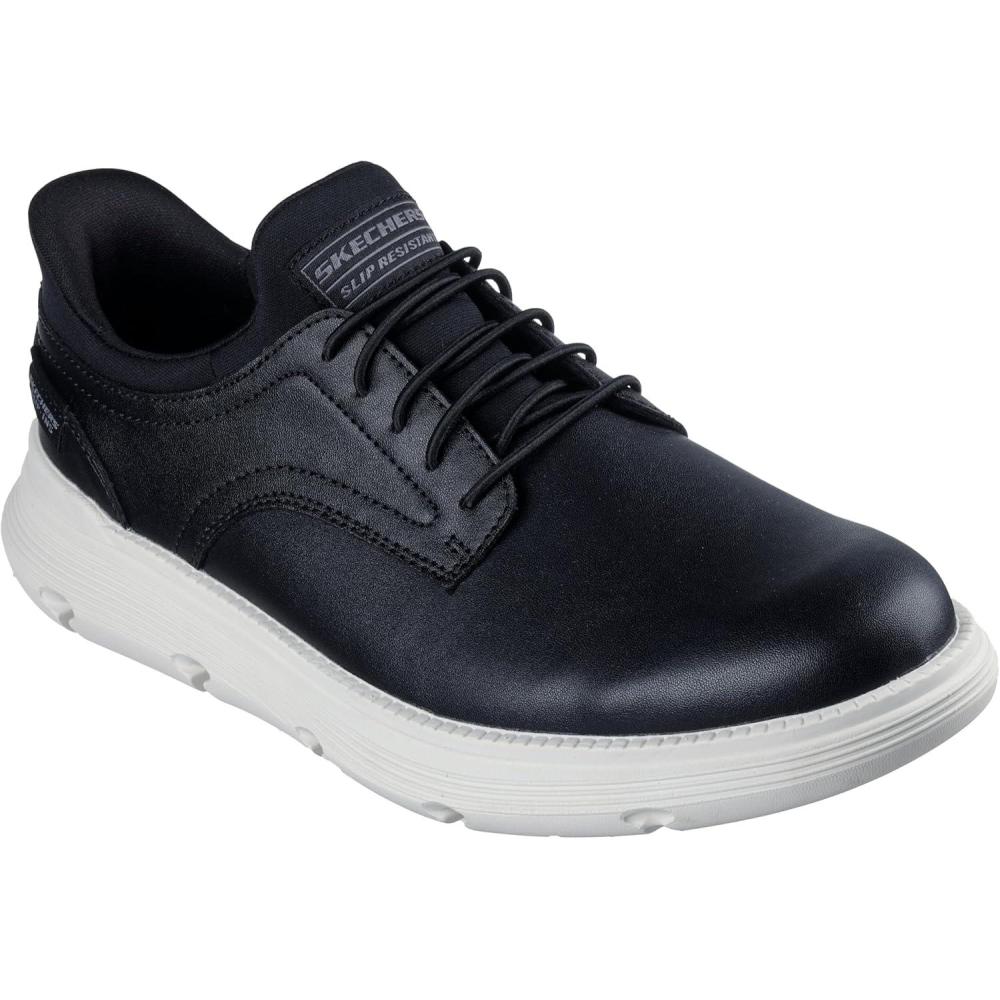 imageSkechers Mens Mens Work Garza Sr Bunge Hands Free Slip InsBkw