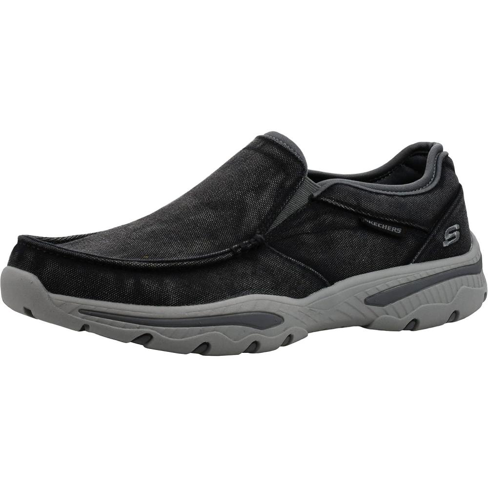 imageSkechers Mens Relaxed FitCrestonMosecoBlackGrey