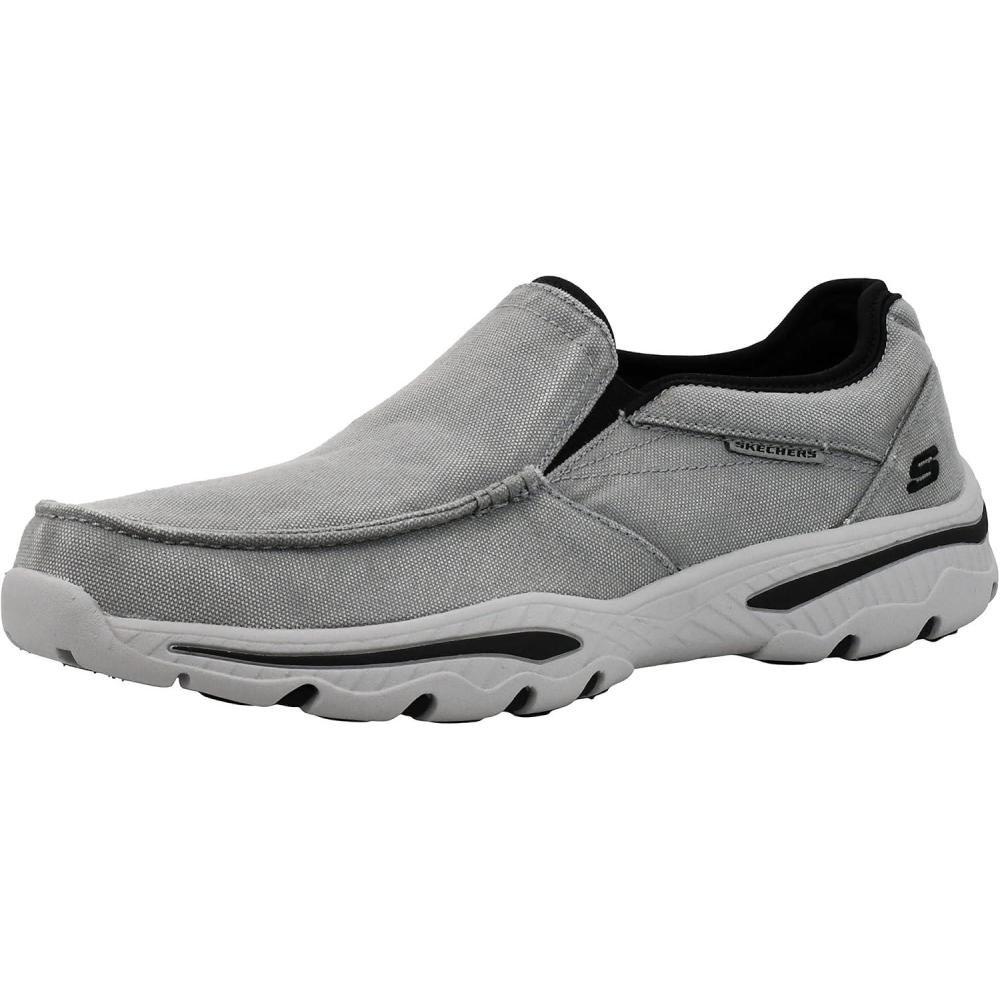 imageSkechers Mens Relaxed FitCrestonMosecoGreyBlack