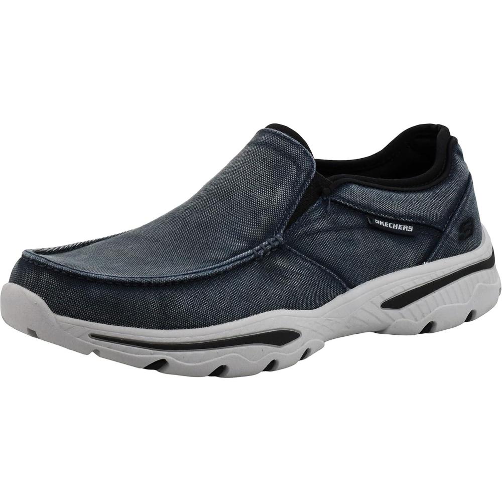imageSkechers Mens Relaxed FitCrestonMosecoNavyBlack