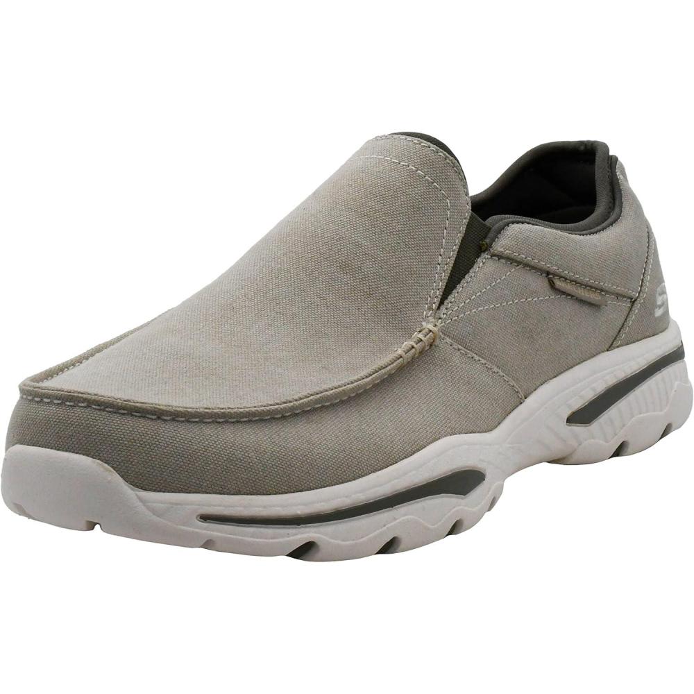 imageSkechers Mens Relaxed FitCrestonMosecoStone
