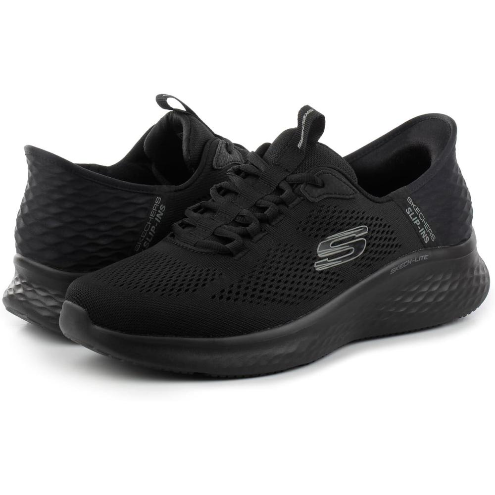 imageSkechers Mens Skechlite Pro Primebase Hands Free SlipinBlack