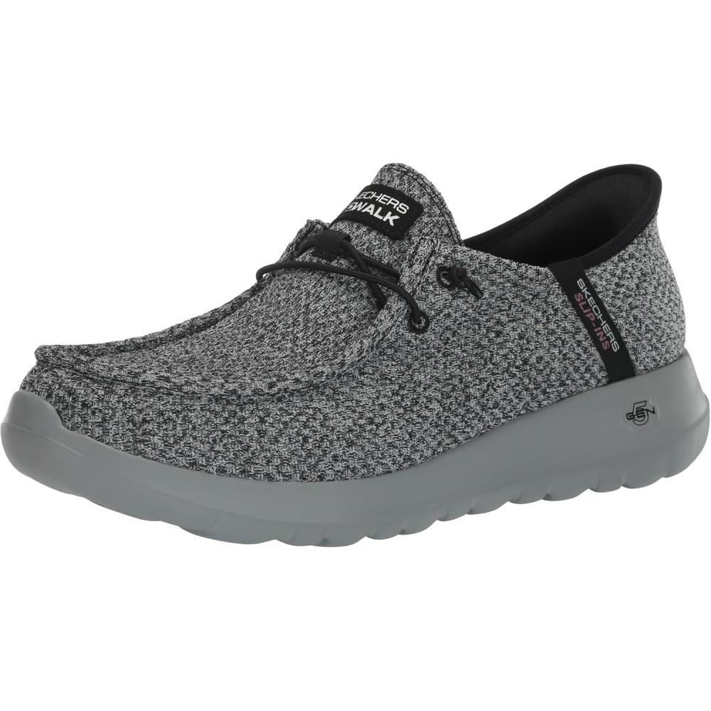 imageSkechers Mens Slip Ins Go Walk Max Free HandsGreyBlack