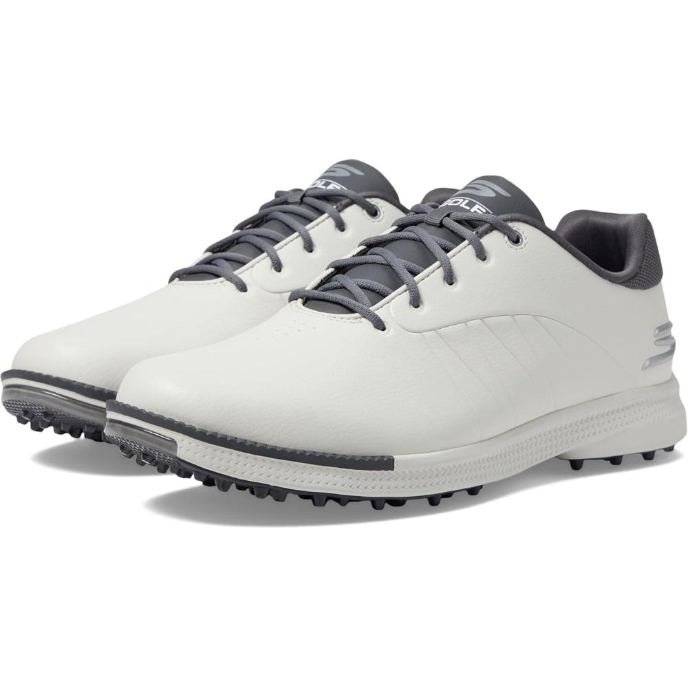 imageSkechers Mens Tempo Spikeless Waterproof Lightweight Golf ShoeNaturalGray