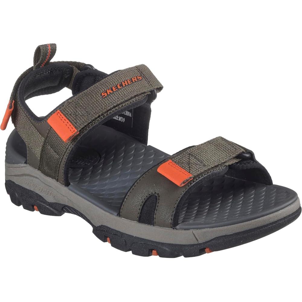 imageSkechers Mens TresmenGaro Open Toe Water SandalOlive