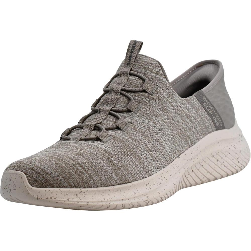 imageSkechers Mens Ultra Flex 30 Right Away Hands Free Slipin SneakerTaupe