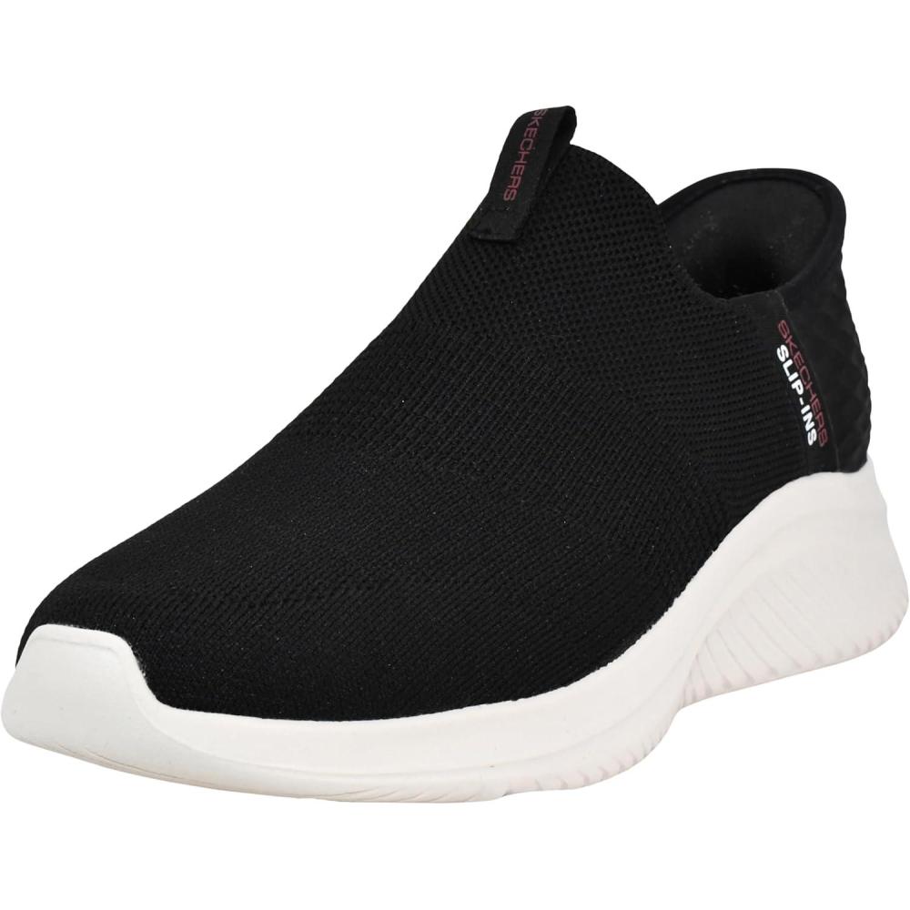 imageSkechers Mens Ultra Flex 30 Smooth Step Slipin SneakersBlackBlack