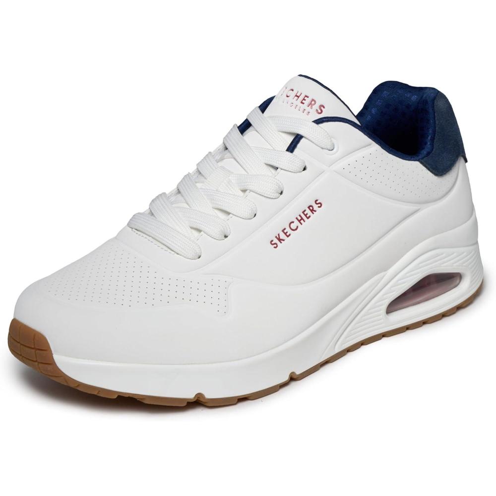 imageSkechers Mens Uno Suited on AirWhiteNavyRed