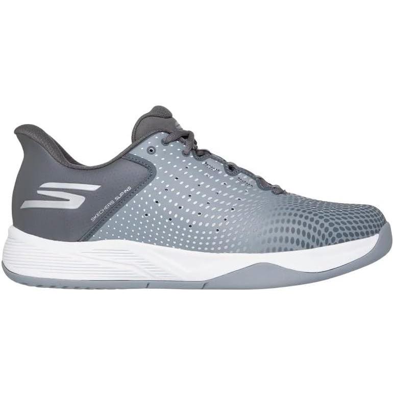 imageSkechers Mens Viper Court ReloadGrayCharcoal