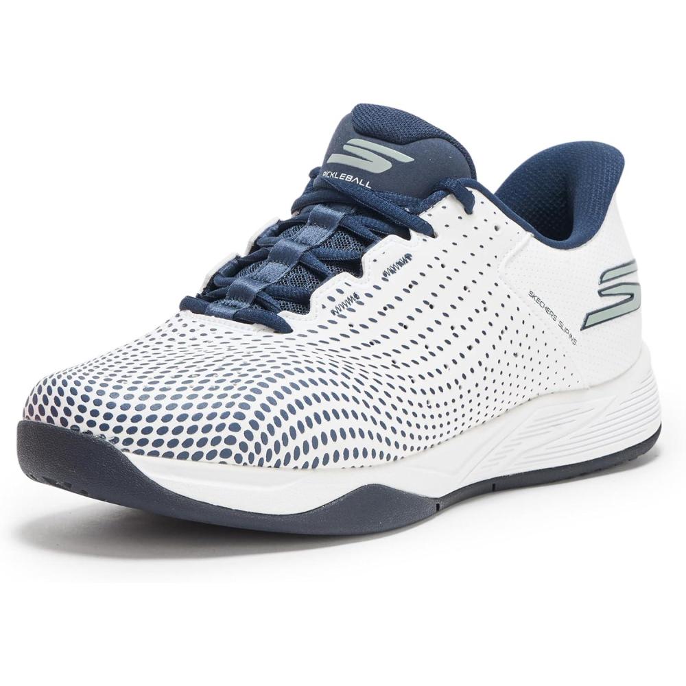 imageSkechers Mens Viper Court ReloadWhiteNavy