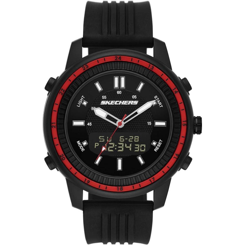 imageSkechers Mens WilkieBlackRed