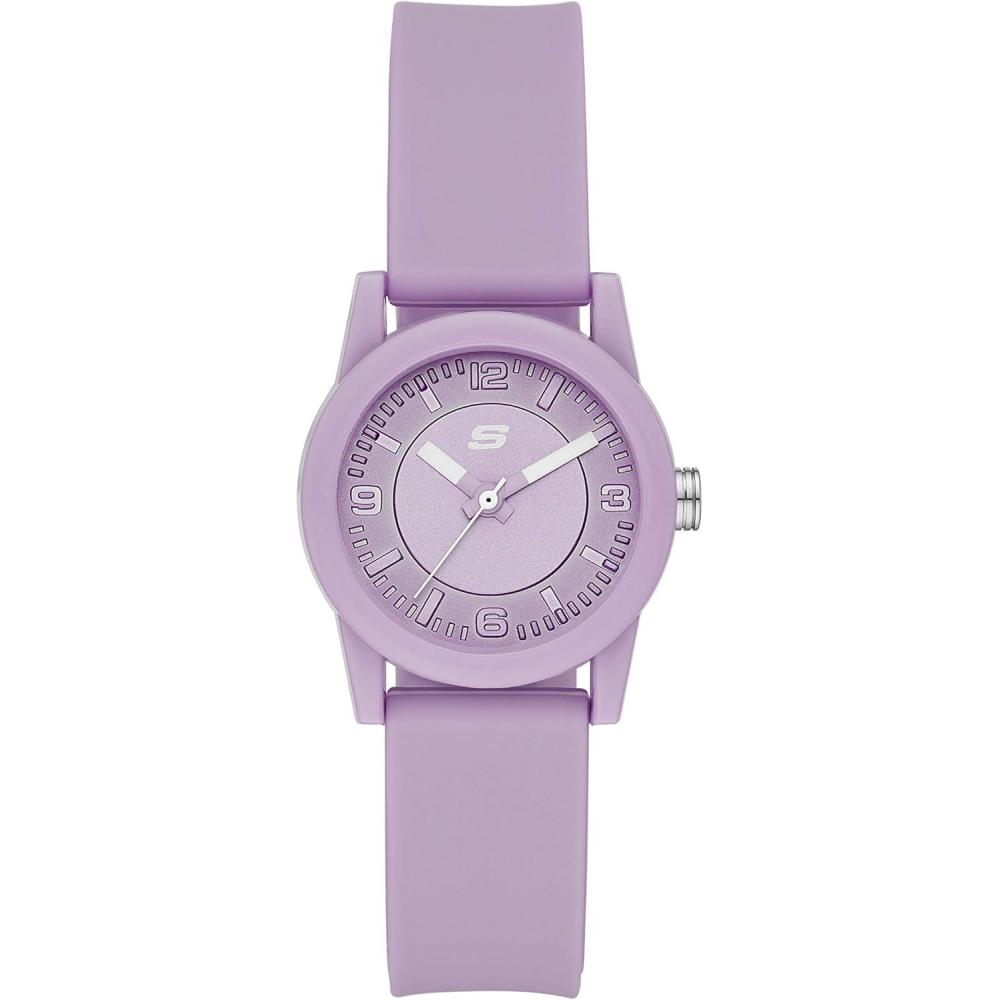 imageSkechers Rosencrans Mini Metal or Silicone Analog Watch for WomenLavender