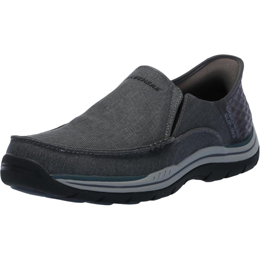 imageSkechers USA Mens Mens 205167MoccasinBlack