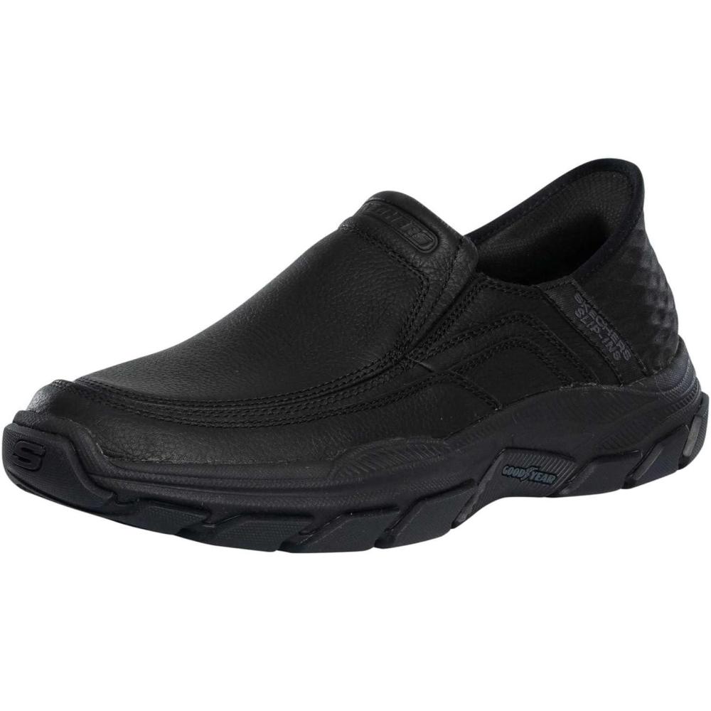imageSkechers USA Mens Mens Respected Elgin 204810Bbk BlackBlack